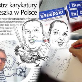 Najszybszy karykaturzysta świata na twojej imprezie. Cała Polska